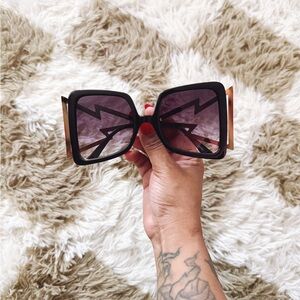 Bolt Oversized Sunglasses